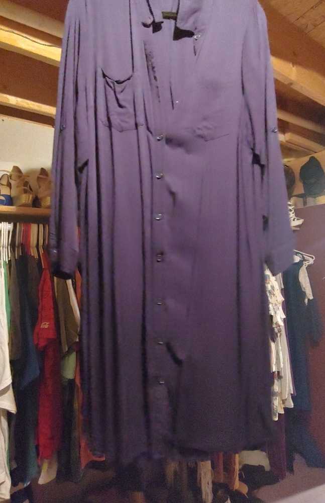 Dark blue dress